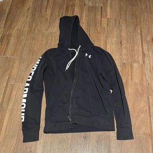 Under armour zip up hoodie